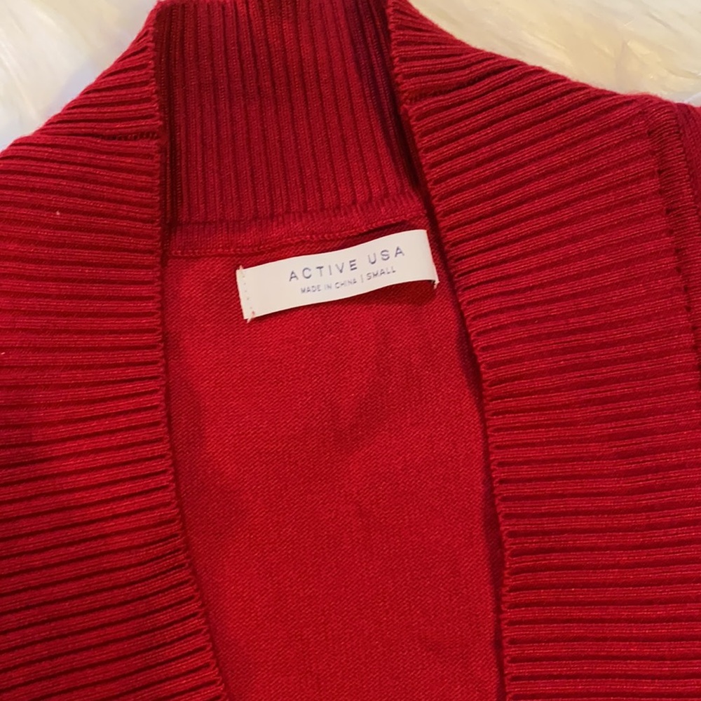 Red Cardigan - Picture 4 of 4